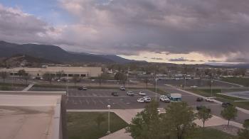 Weather camera view of Canyon View High School.
