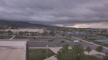 Weather camera view of Canyon View High School.