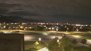 Weather camera view of Canyon View High School.