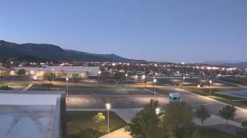 Weather camera view of Canyon View High School.