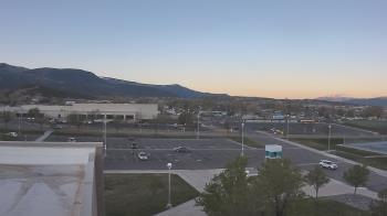 Weather camera view of Canyon View High School.