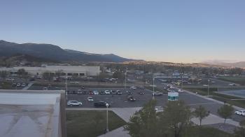 Weather camera view of Canyon View High School.