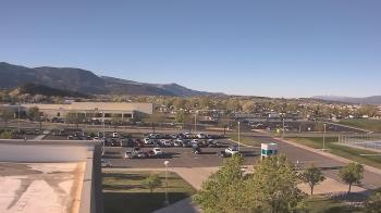 Weather camera view of Canyon View High School.