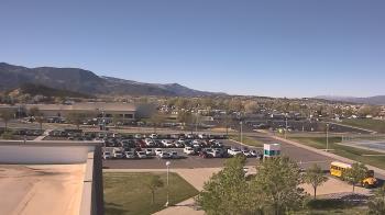 Weather camera view of Canyon View High School.