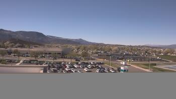 Weather camera view of Canyon View High School.