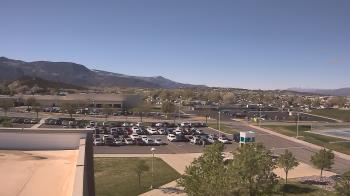 Weather camera view of Canyon View High School.
