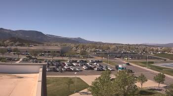 Weather camera view of Canyon View High School.