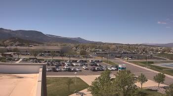 Weather camera view of Canyon View High School.