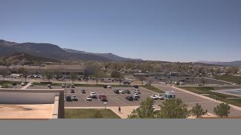 Weather camera view of Canyon View High School.