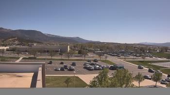 Weather camera view of Canyon View High School.