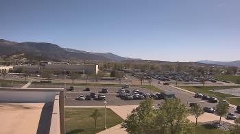 Weather camera view of Canyon View High School.