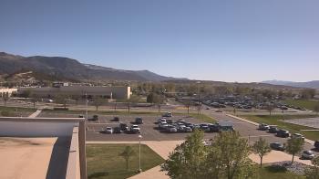 Weather camera view of Canyon View High School.