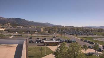 Weather camera view of Canyon View High School.