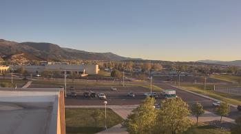 Weather camera view of Canyon View High School.