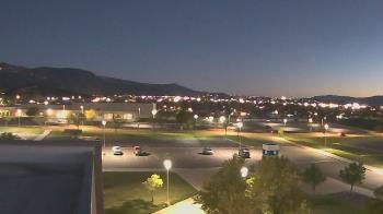 Weather camera view of Canyon View High School.