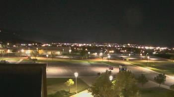 Weather camera view of Canyon View High School.
