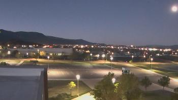 Weather camera view of Canyon View High School.