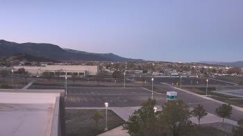 Weather camera view of Canyon View High School.