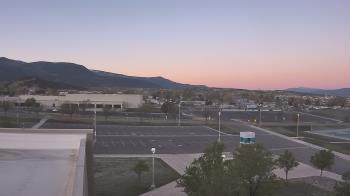 Weather camera view of Canyon View High School.