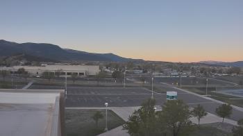 Weather camera view of Canyon View High School.