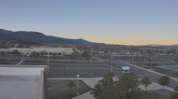 Weather camera view of Canyon View High School.