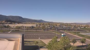 Weather camera view of Canyon View High School.