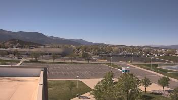Weather camera view of Canyon View High School.