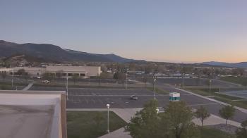 Weather camera view of Canyon View High School.