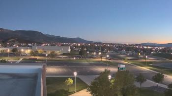 Weather camera view of Canyon View High School.