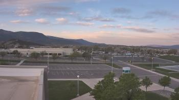 Weather camera view of Canyon View High School.