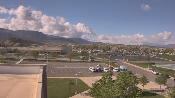 Weather camera view of Canyon View High School.