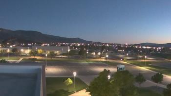 Weather camera view of Canyon View High School.