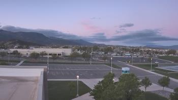 Weather camera view of Canyon View High School.