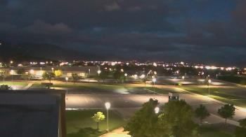 Weather camera view of Canyon View High School.