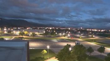 Weather camera view of Canyon View High School.