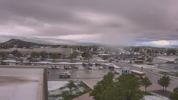 Weather camera view of Canyon View High School.