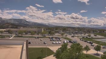 Weather camera view of Canyon View High School.