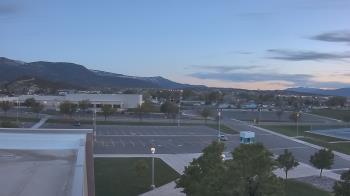 Weather camera view of Canyon View High School.