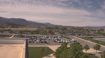 Weather camera view of Canyon View High School.