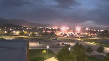 Weather camera view of Canyon View High School.