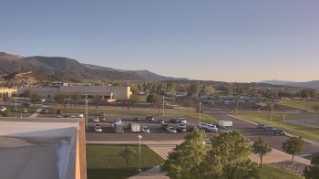 Weather camera view of Canyon View High School.