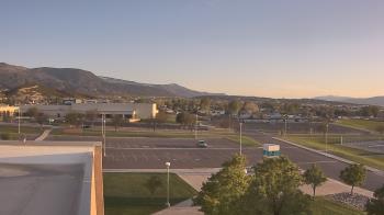 Weather camera view of Canyon View High School.