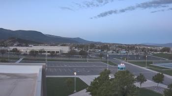 Weather camera view of Canyon View High School.