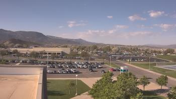 Weather camera view of Canyon View High School.