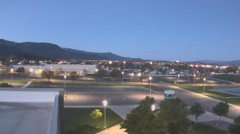 Weather camera view of Canyon View High School.