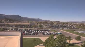 Weather camera view of Canyon View High School.