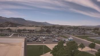 Weather camera view of Canyon View High School.