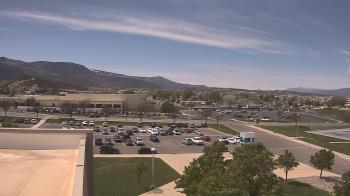 Weather camera view of Canyon View High School.