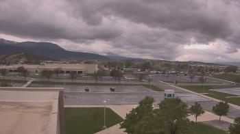 Weather camera view of Canyon View High School.
