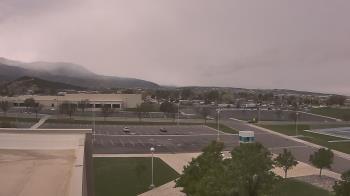 Weather camera view of Canyon View High School.